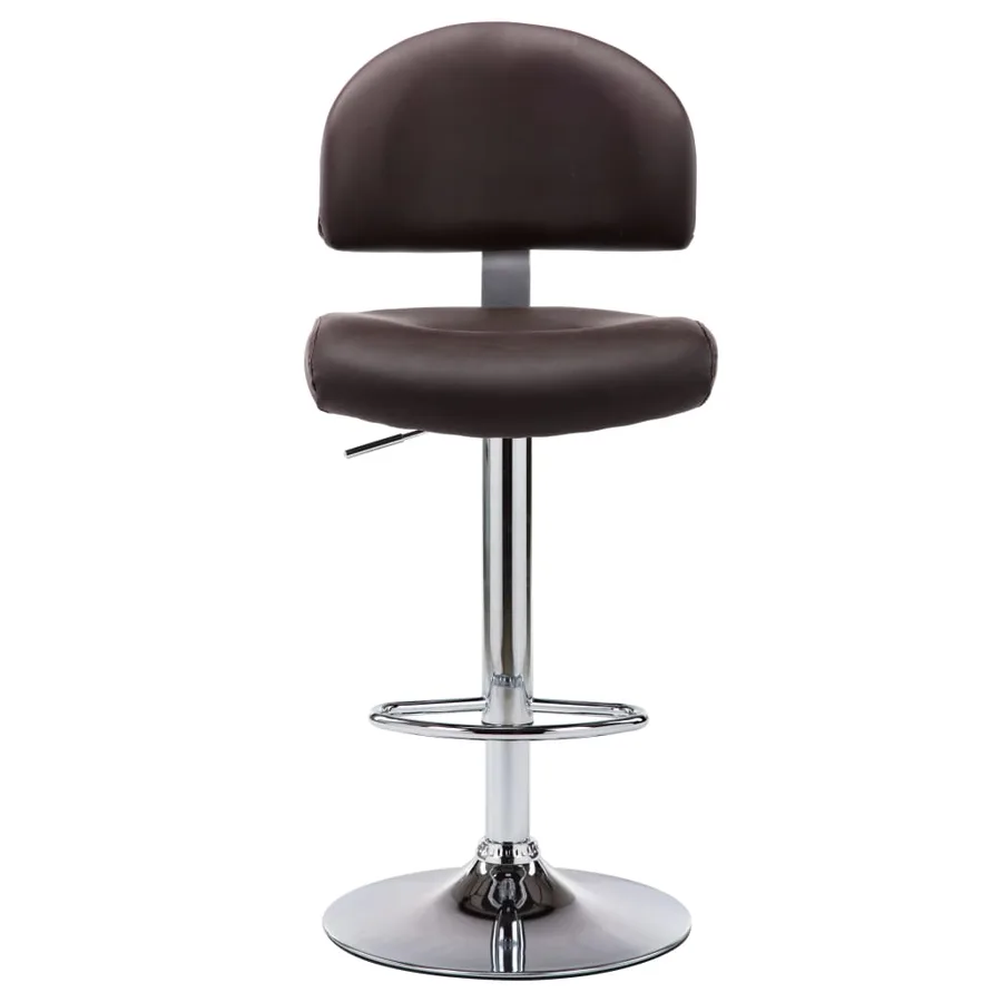Tabouret de bar Marron Similicuir - 2