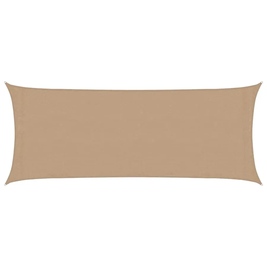 Voile d'ombrage 160 g/m² Taupe 2x5 m PEHD - 2