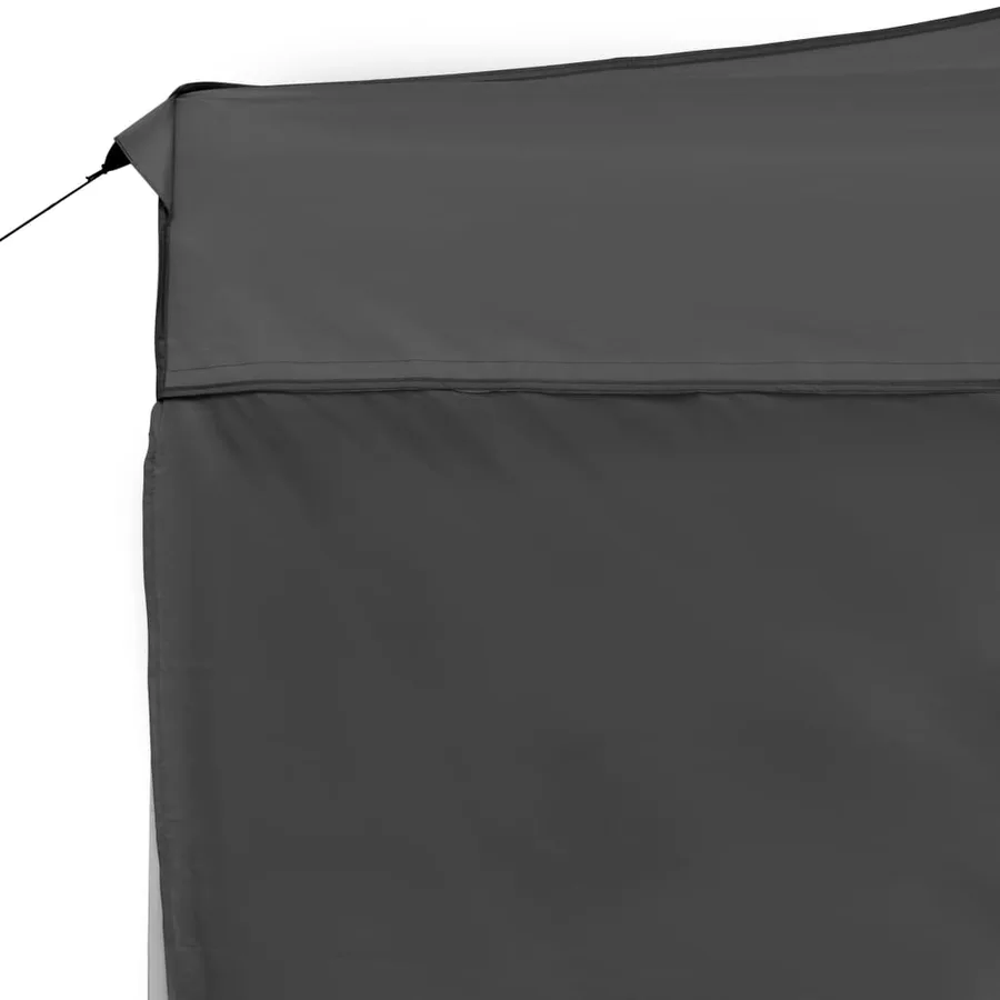Tente de réception pliable à parois Aluminium 4,5x3m Anthracite - 8