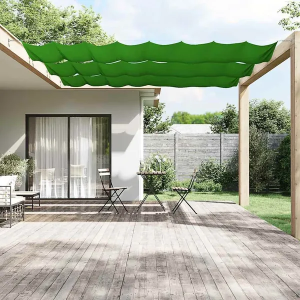 Auvent vertical Vert clair 140x600 cm Tissu oxford