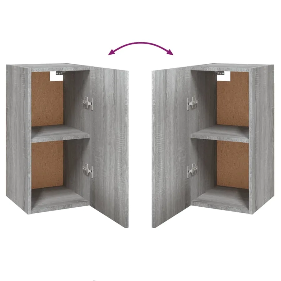 Ensemble de meubles TV 7 pcs Sonoma gris Bois d'ingénierie - 7