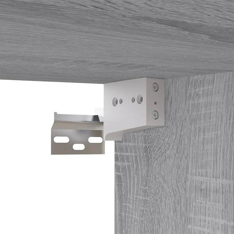 Ensemble de meubles TV 7 pcs Sonoma gris Bois d'ingénierie - 8