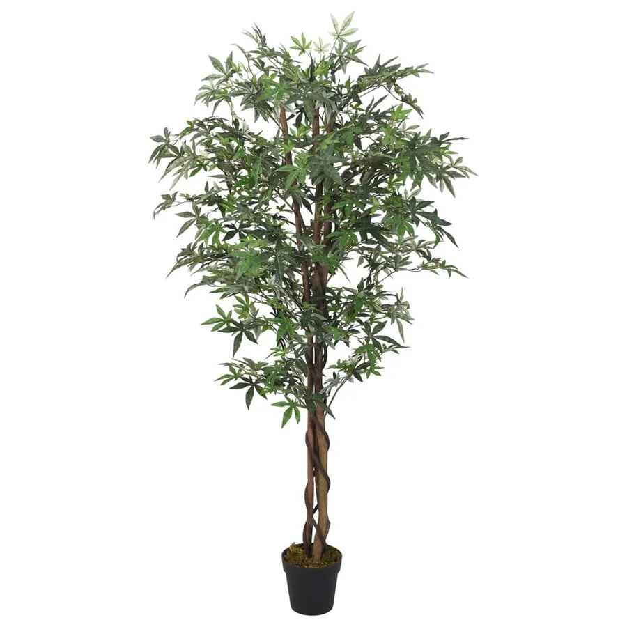 Érable artificiel 504 feuilles 150 cm vert - 2