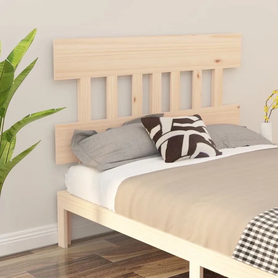 Tête de lit 163,5x3x81 cm Bois massif de pin