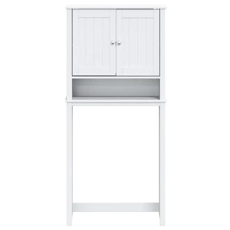 Armoire pour machine à laver BERG blanc bois massif - 3