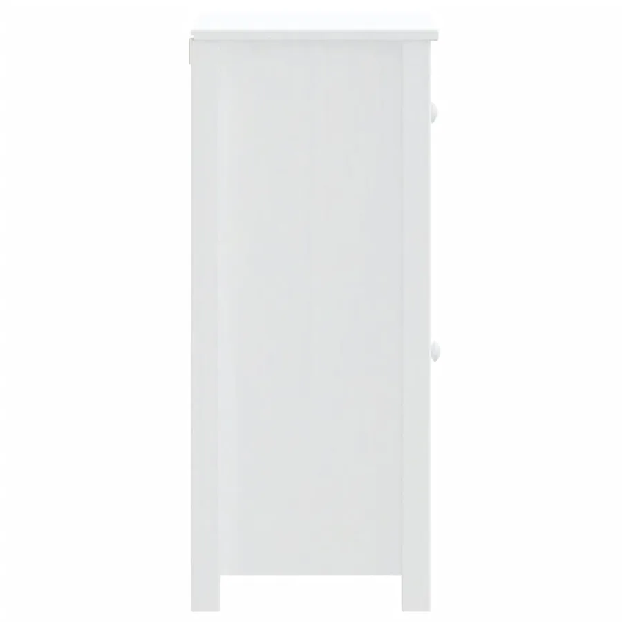 Armoire de salle de bain BERG blanc 40x34x80 cm pin massif - 5