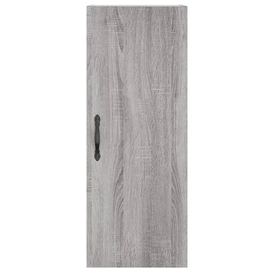 Buffet haut Sonoma gris 34,5x34x180 cm Bois d'ingénierie - 6