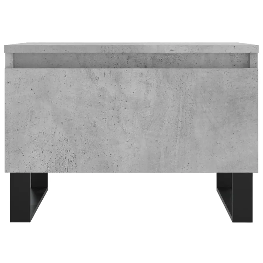 Tables basses 2 pcs gris béton 50x46x35 cm bois d'ingénierie - 6
