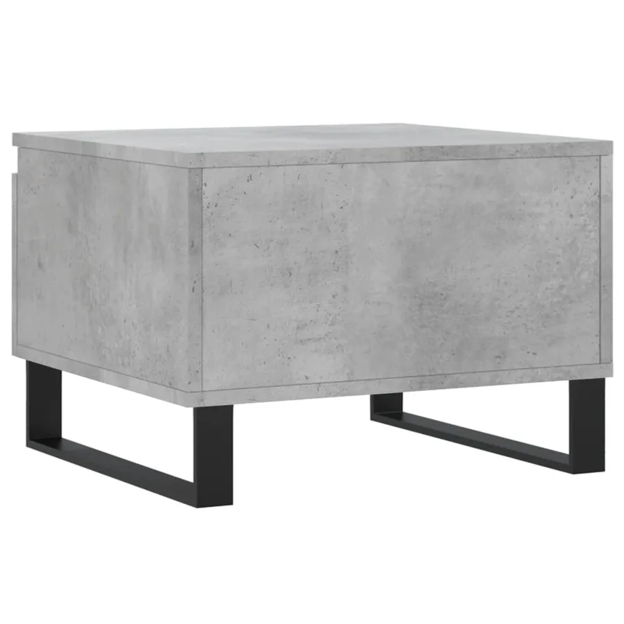 Tables basses 2 pcs gris béton 50x46x35 cm bois d'ingénierie - 9