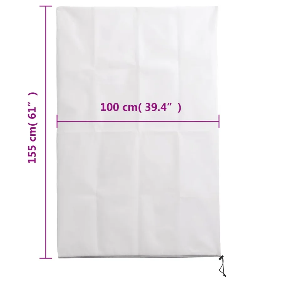 Housses de protection pour plantes avec fermeture éclair 2 pcs - 10