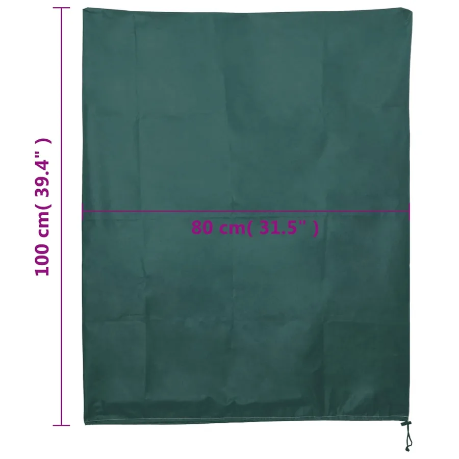 Housses de protection pour plantes avec cordon de serrage 8 pcs - 9