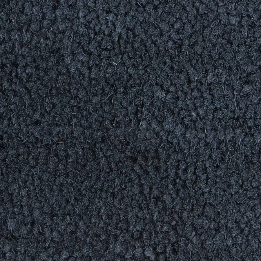 Tapis de porte gris foncé 40x60 cm fibre de coco touffeté - 5