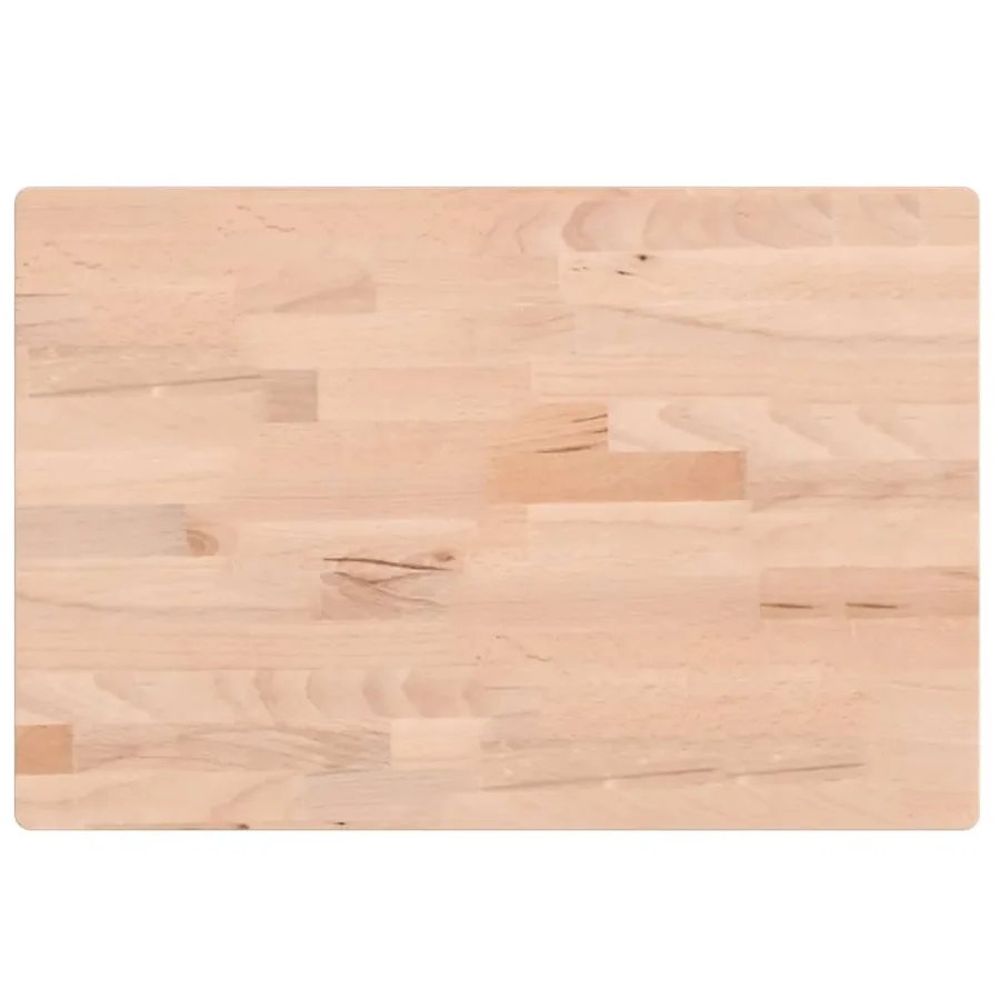 Planche à découper 60x40x4 cm bois massif de hêtre - 2