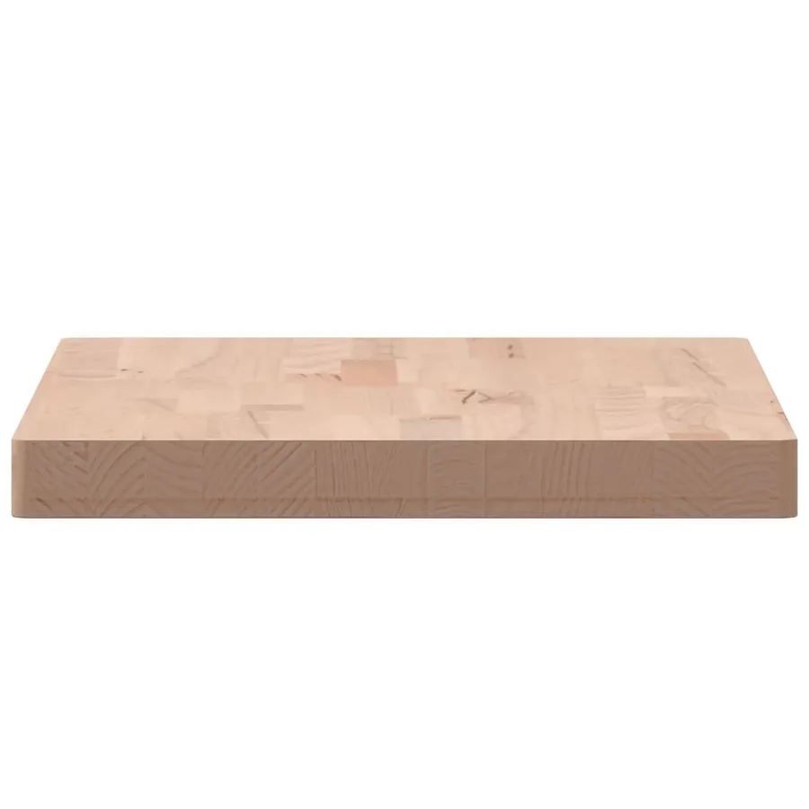 Planche à découper 60x40x4 cm bois massif de hêtre - 5