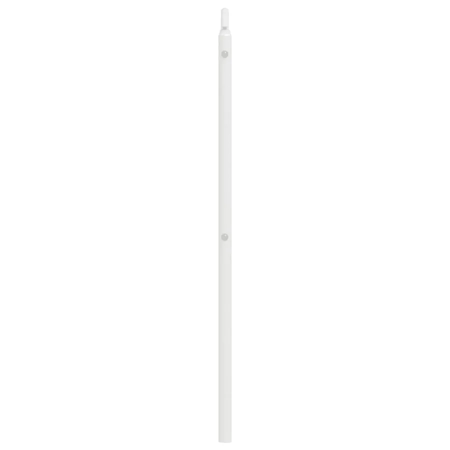 Tête de lit de remplacement métal blanc 120 cm - 4