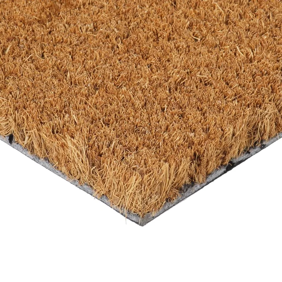 Tapis de porte naturel 45x75 cm fibre de coco touffeté - 3