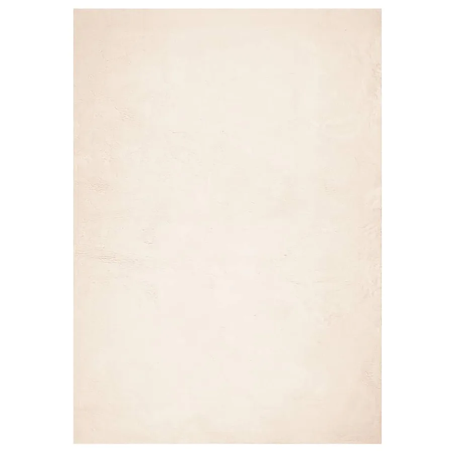 Tapis HUARTE à poils courts doux et lavable beige 160x230 cm - 2