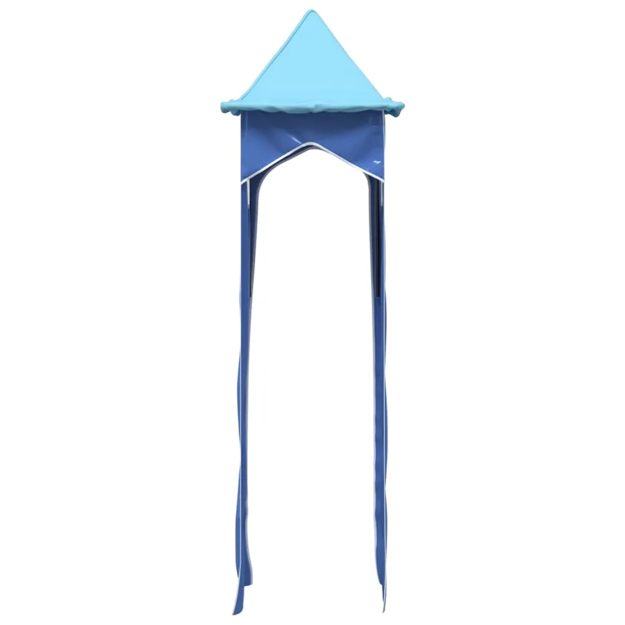 Rideaux pour lit mezzanine avec tunnel et tour bleu - 15