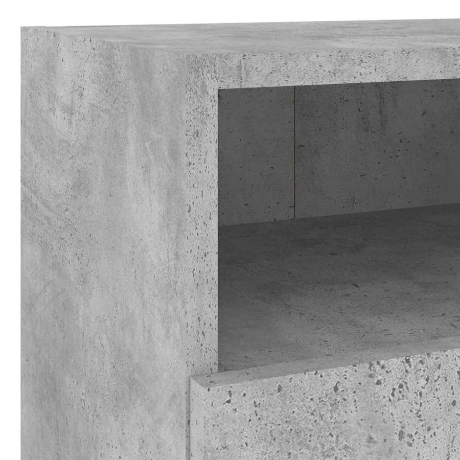 Meubles TV muraux 2 pcs gris béton 40x30x30cm bois d'ingénierie - 11