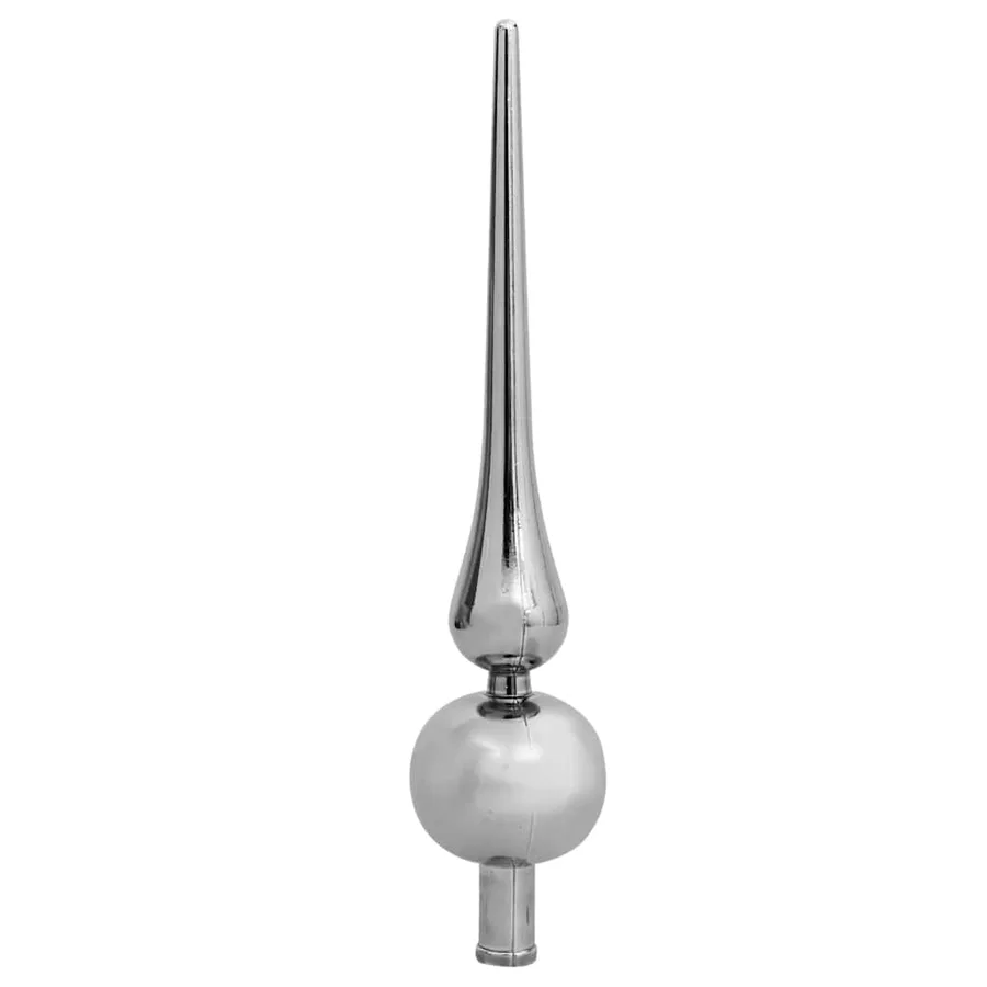Arbre de Noël artificiel pré-éclairé/boules argenté 150 cm PET - 10