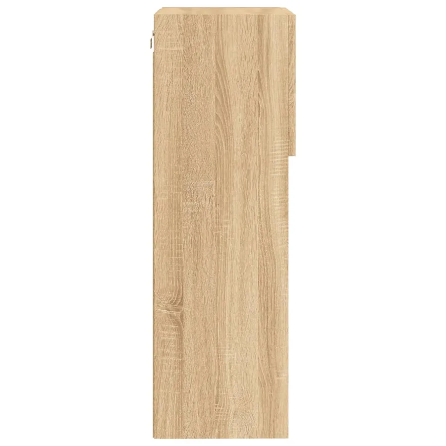 Meubles TV avec lumières LED 2 pcs chêne sonoma 40,5x30x90 cm - 10
