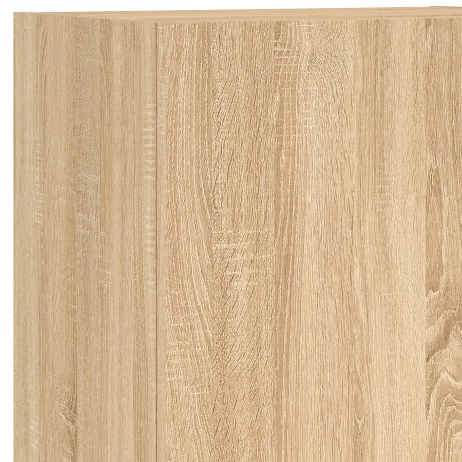 Unités murales TV 5 pcs chêne sonoma bois d'ingénierie - 11
