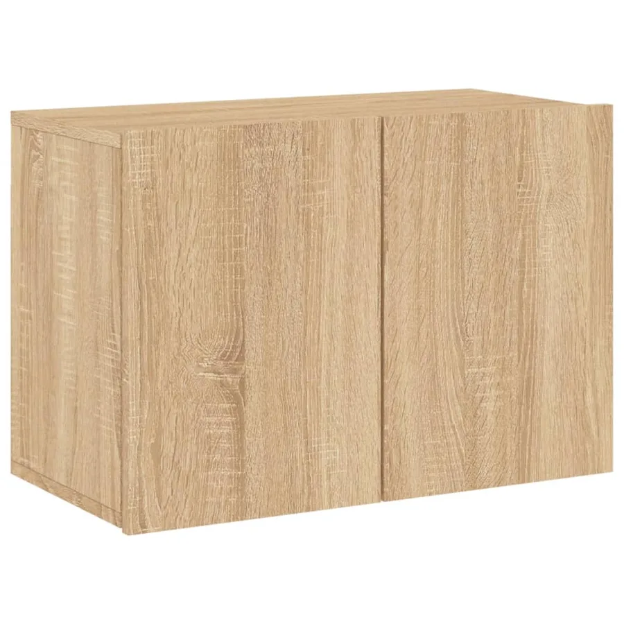 Unités murales TV 5 pcs chêne sonoma bois d'ingénierie - 7