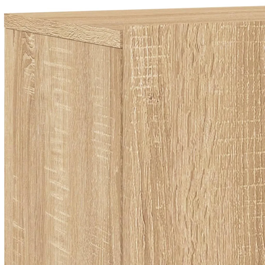 Unités murales TV 5 pcs chêne sonoma bois d'ingénierie - 9