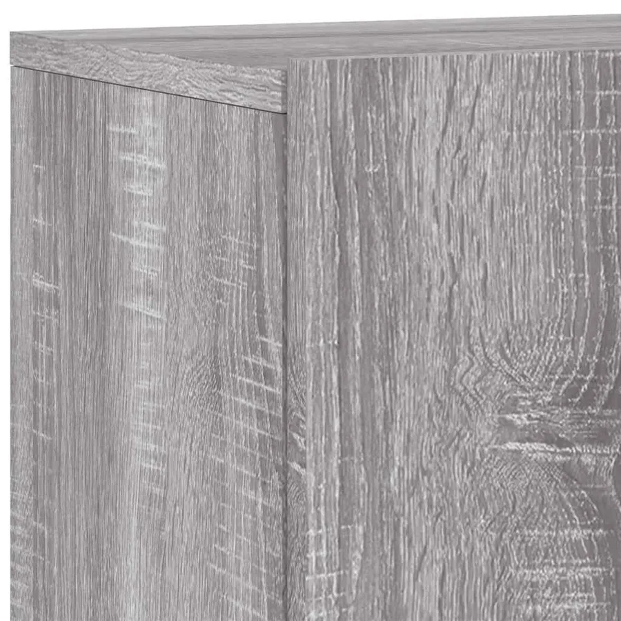 Unités murales TV 5 pcs sonoma gris bois d'ingénierie - 10