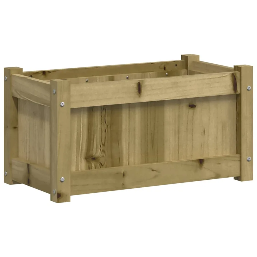 Jardinières 2 pcs bois de pin imprégné - 5