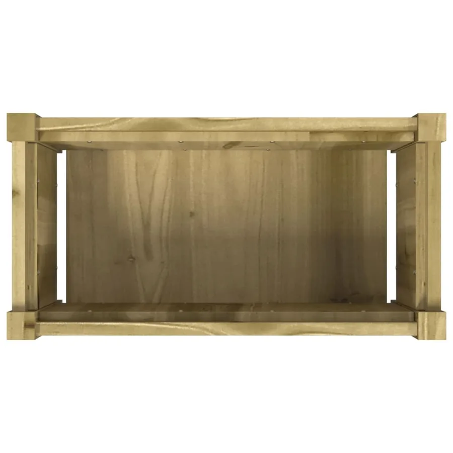 Jardinières 2 pcs bois de pin imprégné - 9