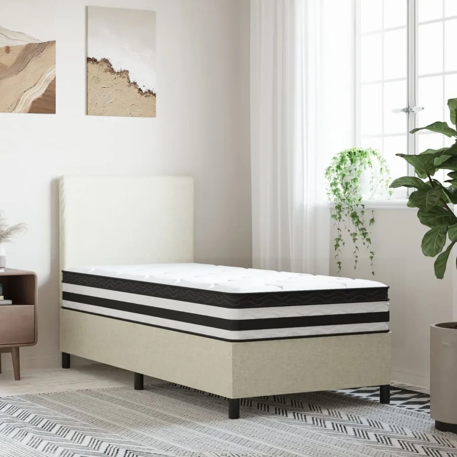 Matelas à ressorts ensachés moyen 90x200 cm - 2