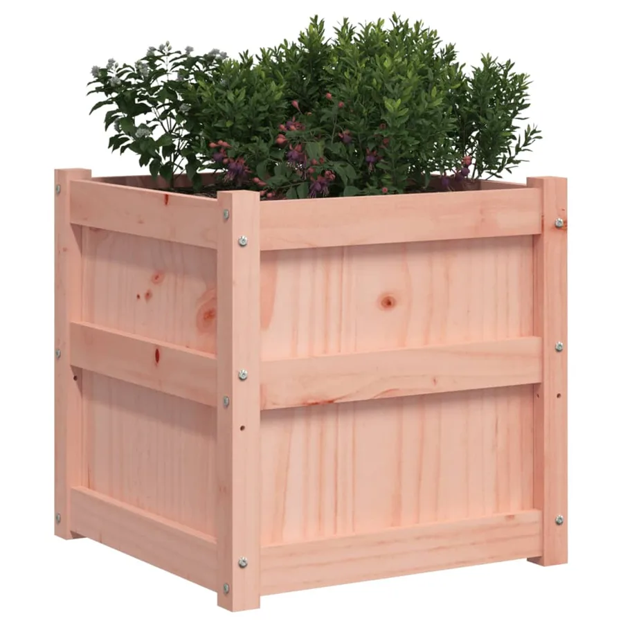 Jardinière 50x50x50 cm bois massif douglas - 4