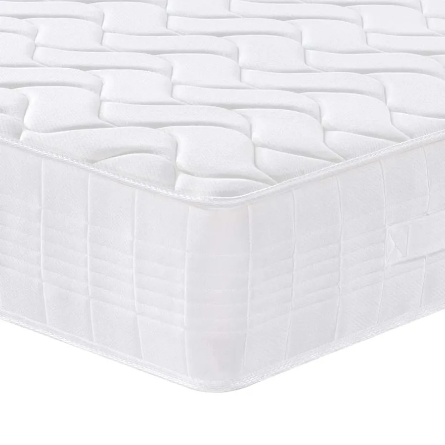 Matelas à ressorts ensachés dureté moyenne 200x200 cm - 5