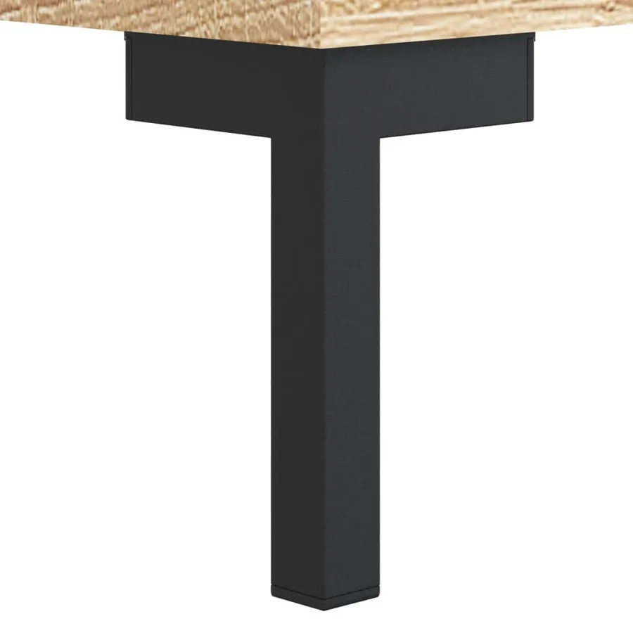 Buffet chêne sonoma 34,5x32,5x90 cm bois d'ingénierie - 7