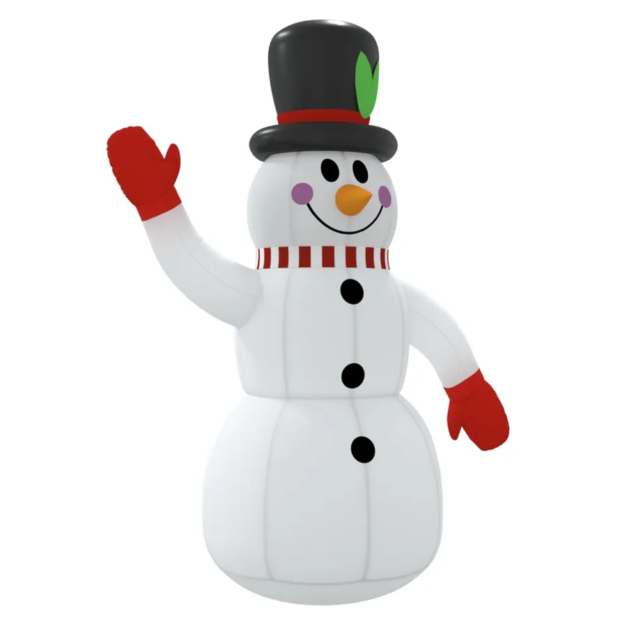 Bonhomme de neige gonflable avec LED 300 cm - 2