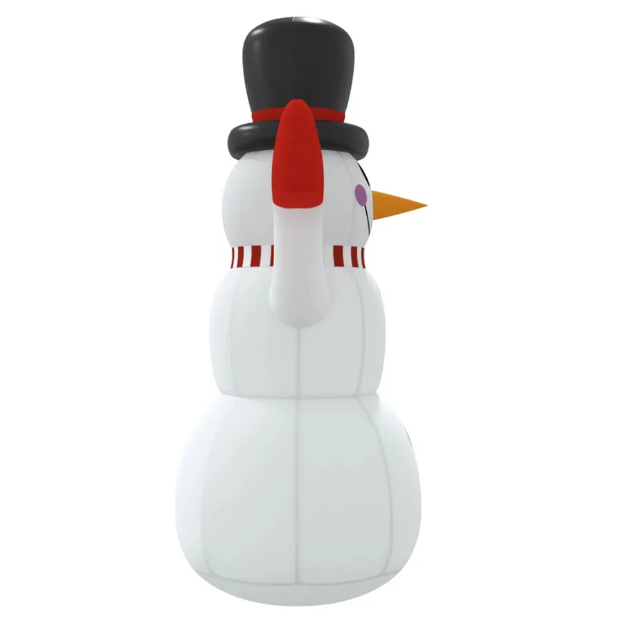 Bonhomme de neige gonflable avec LED 300 cm - 5