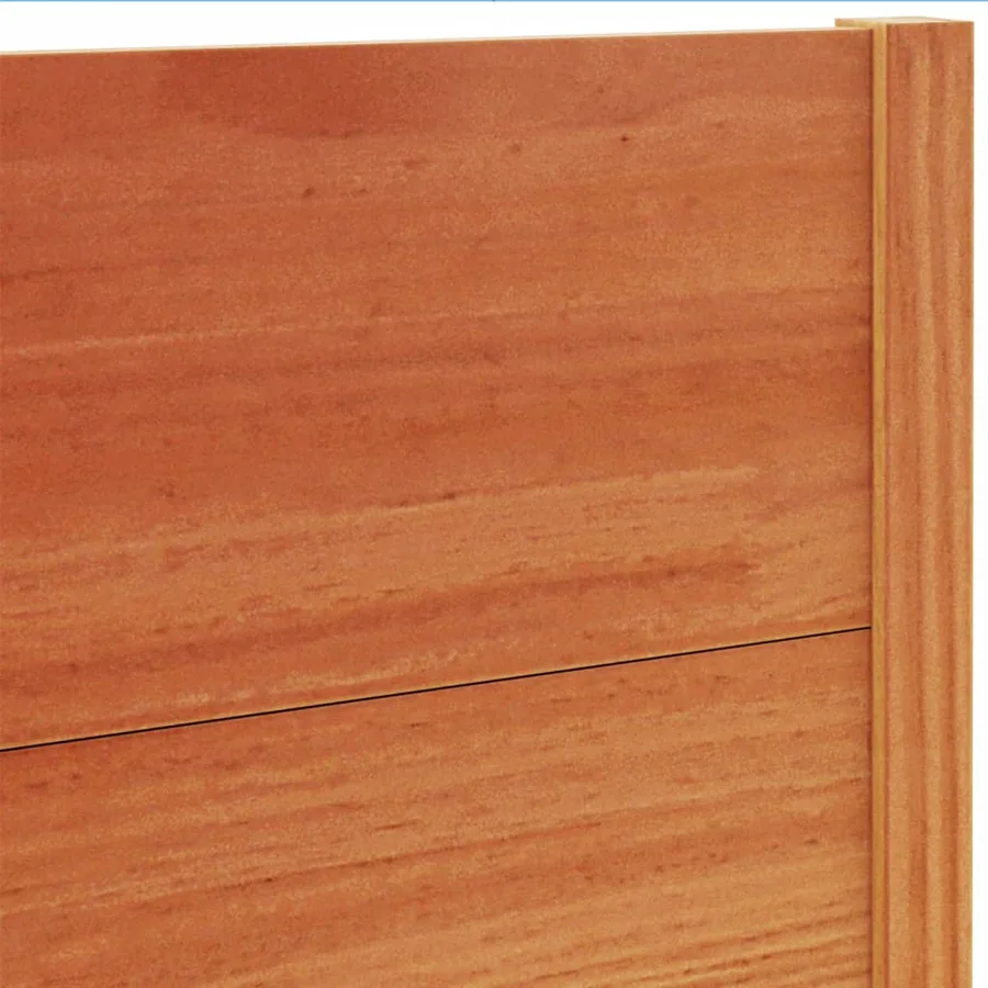 Tête de lit cire marron 180 cm bois massif de pin - 7