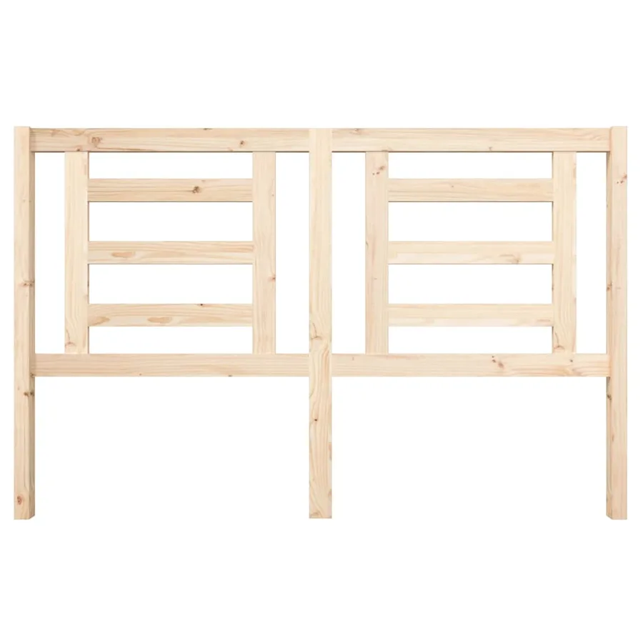 Tête de lit 156x4x100 cm Bois massif de pin - 4