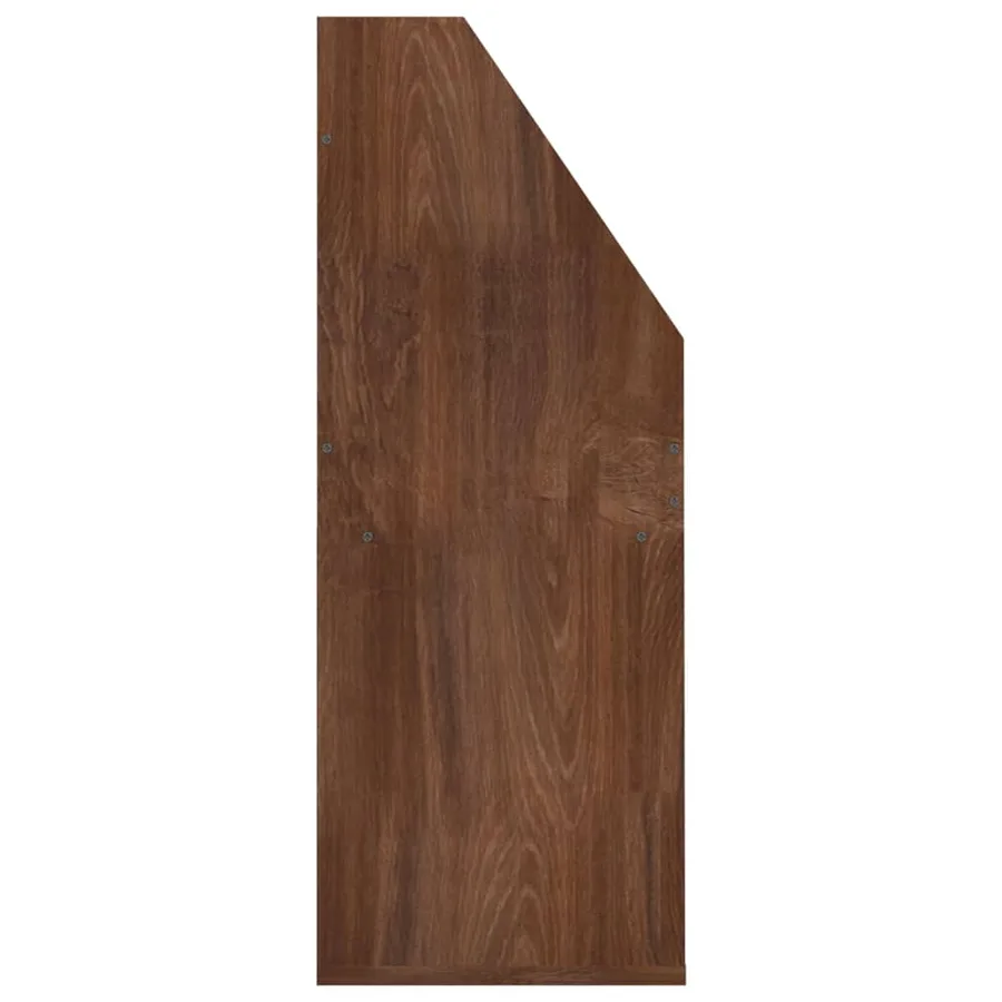 Porte-revue pour enfants Chêne marron 71x30x78,5 cm - 6