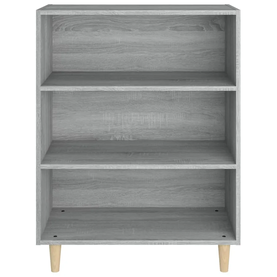 Buffet Sonoma gris 69,5x32,5x90 cm Bois d'ingénierie - 3