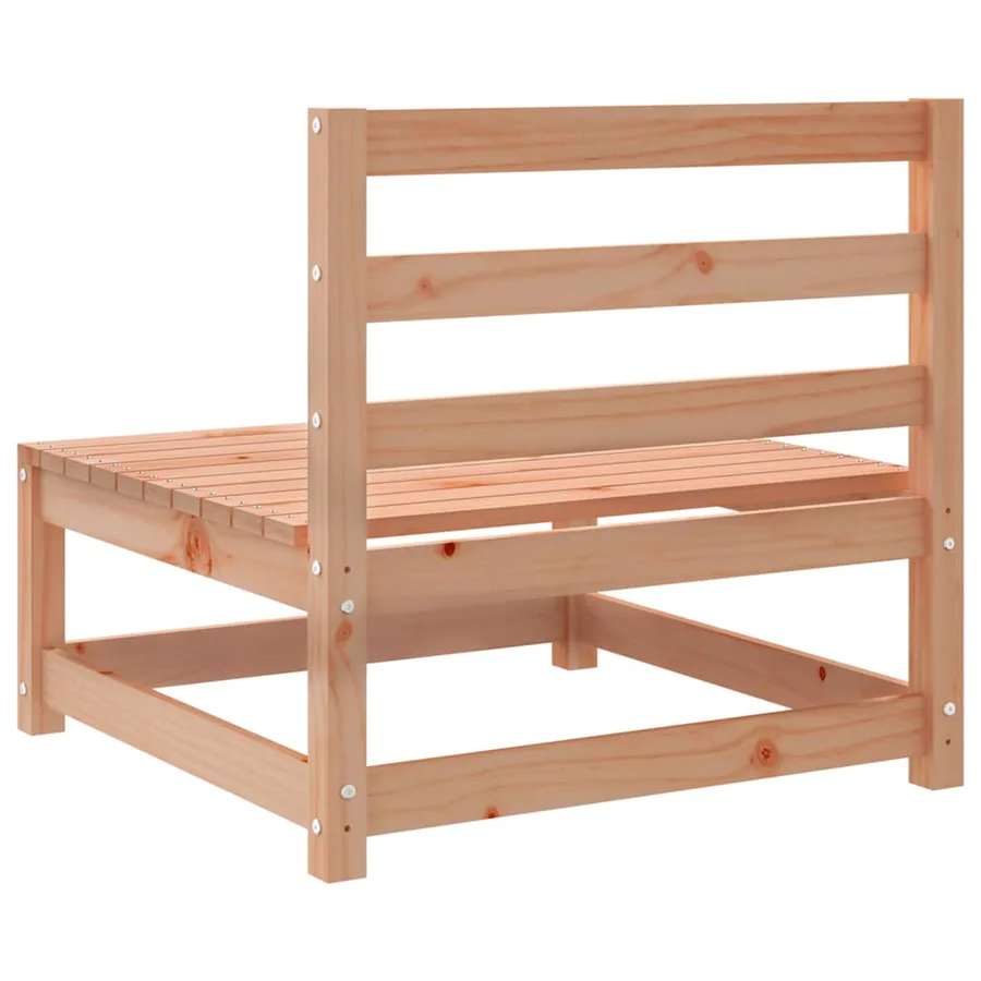 Canapé de jardin sans accoudoirs 70x70x67cm bois massif douglas - 6