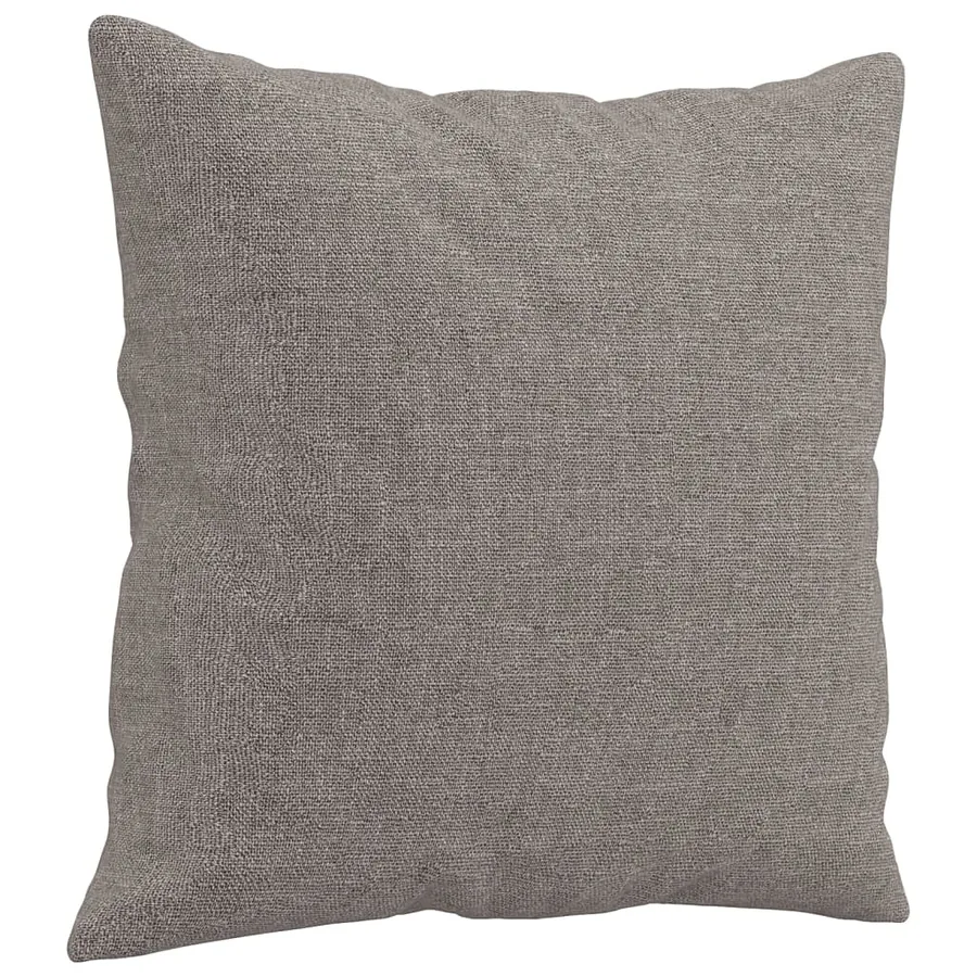 Ensemble de canapés 3 pcs avec coussins taupe tissu - 8