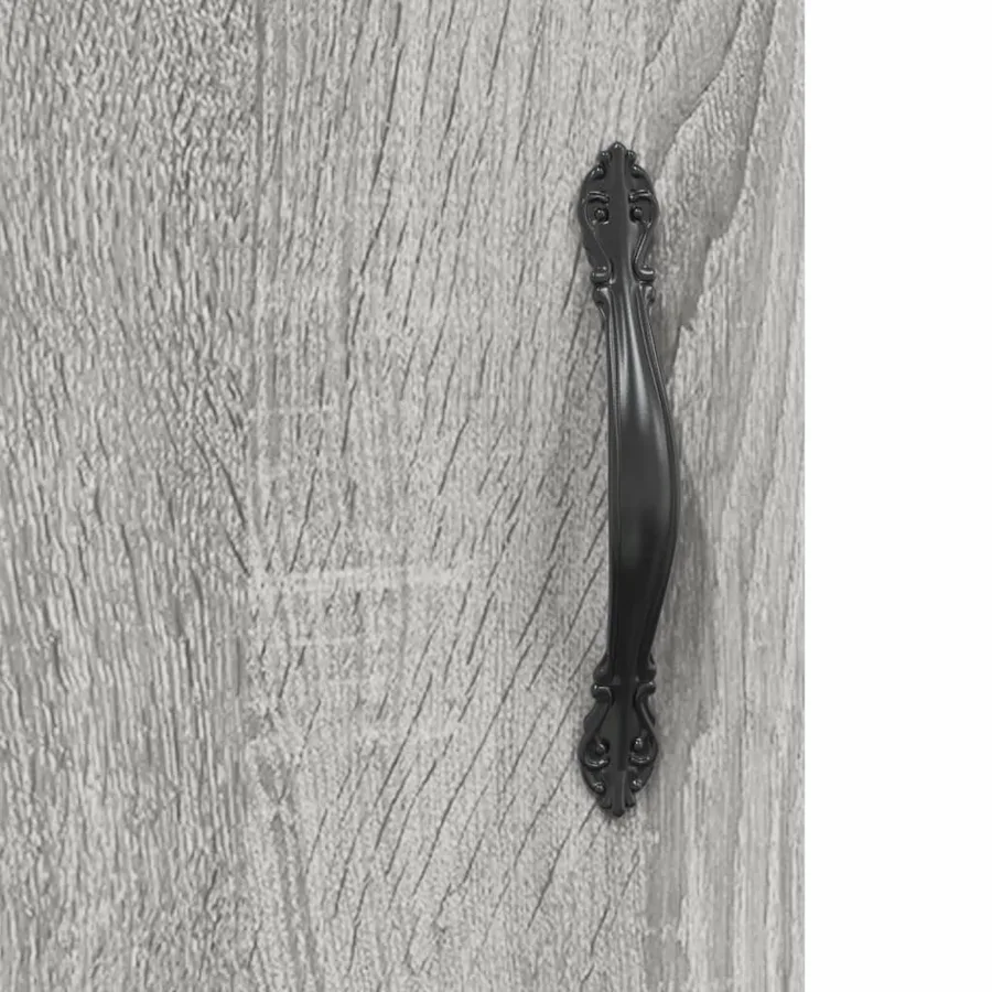 Buffet haut Sonoma gris 69,5x34x180 cm Bois d'ingénierie - 10