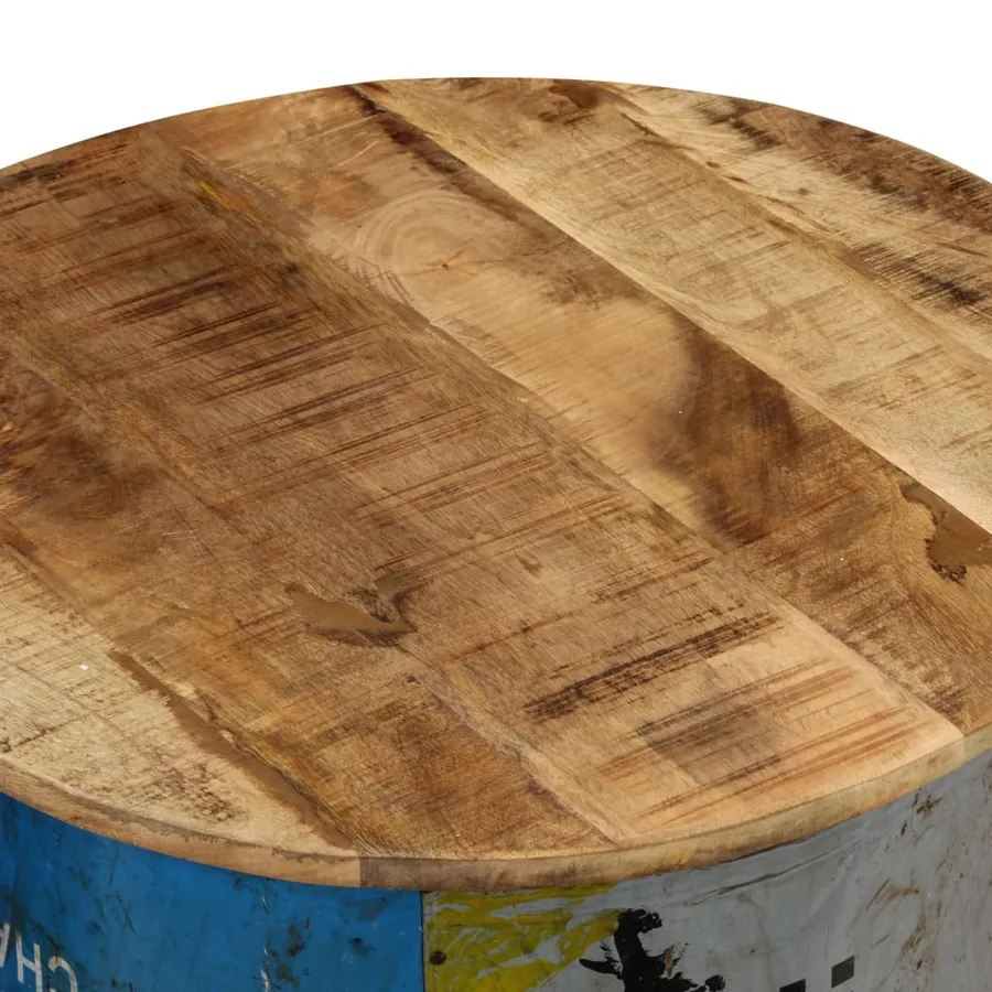 Tables basses 2 pcs Bois solide de manguier - 7