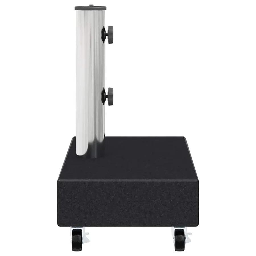 Socle de parasol Noir 45x25x8 cm Granite - 7