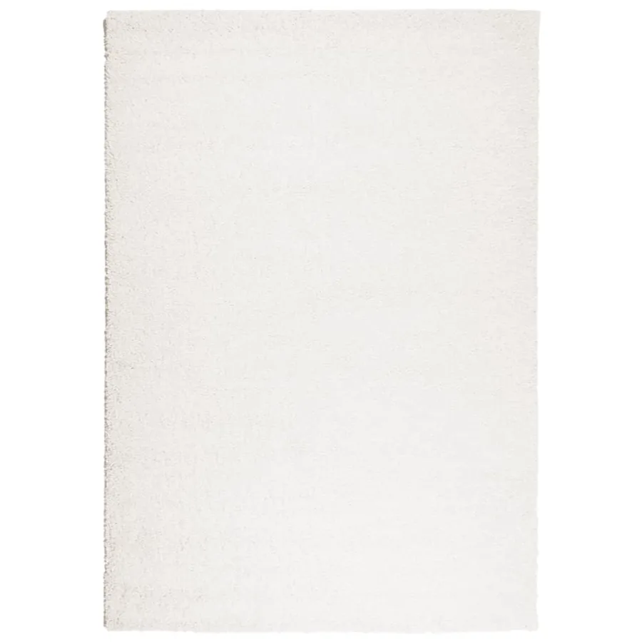 Tapis shaggy PAMPLONA poils longs moderne crème 140x200 cm - 2