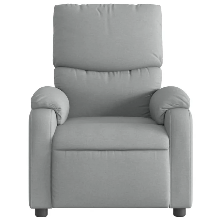 Fauteuil inclinable électrique Gris clair Tissu - 9