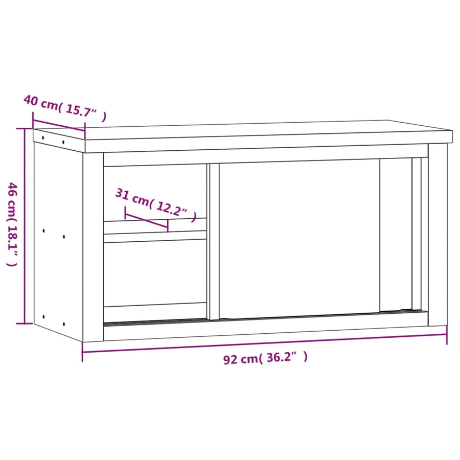 Armoire murale de cuisine avec portes coulissantes inox - 10