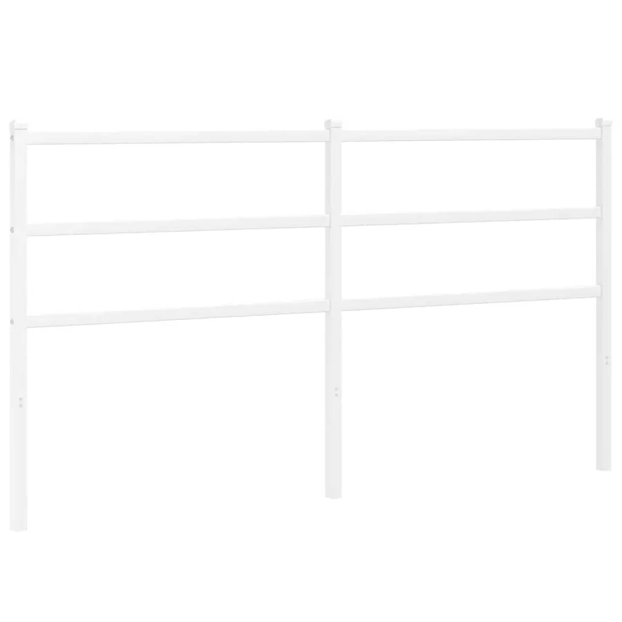 Tête de lit de remplacement métal blanc 150 cm - 2